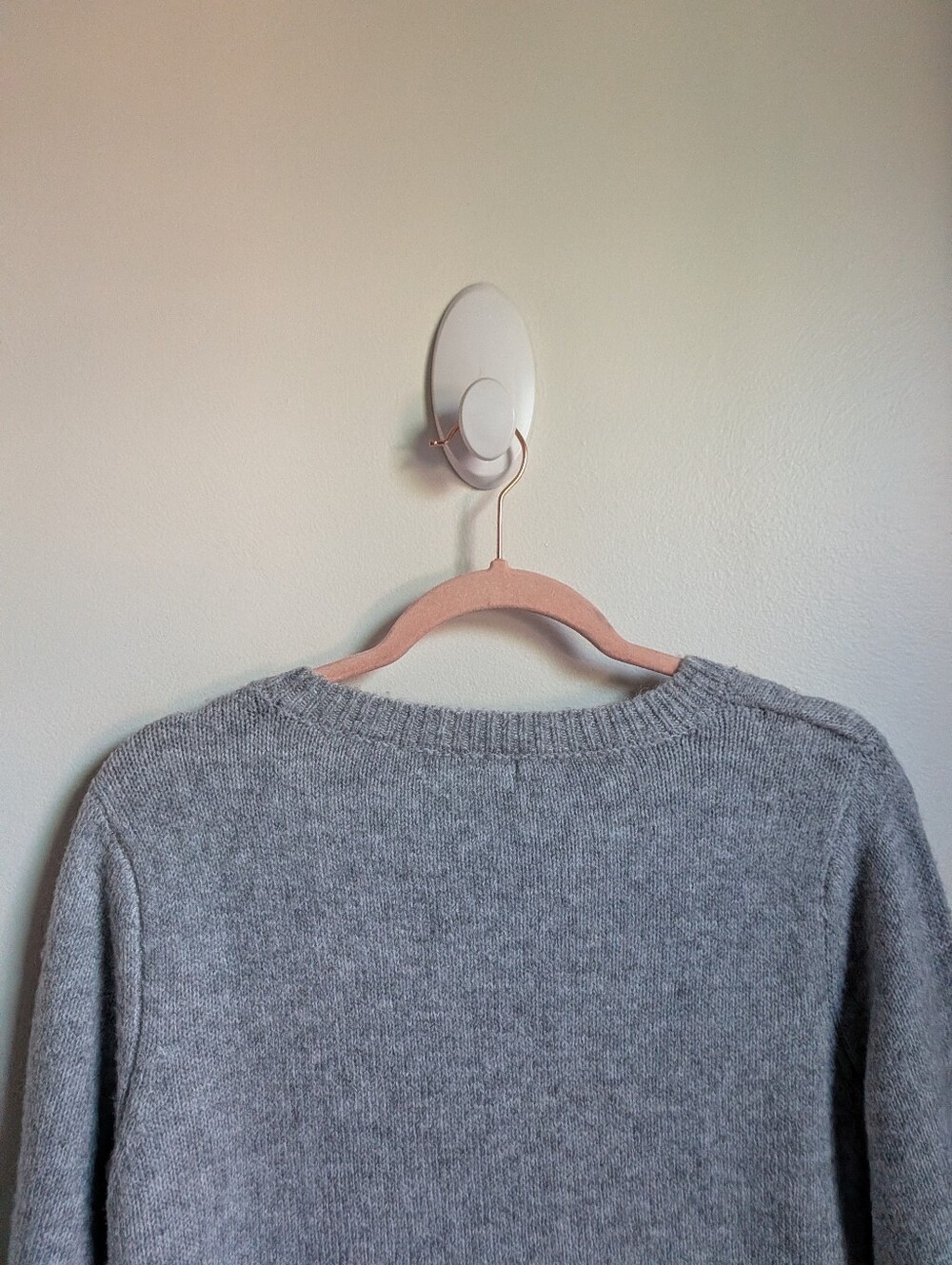 CUPCAKES & CASHMERE Gray Scottie Dog Soft Crewneck Knit Sweater Size Medium - Picture 7 of 12